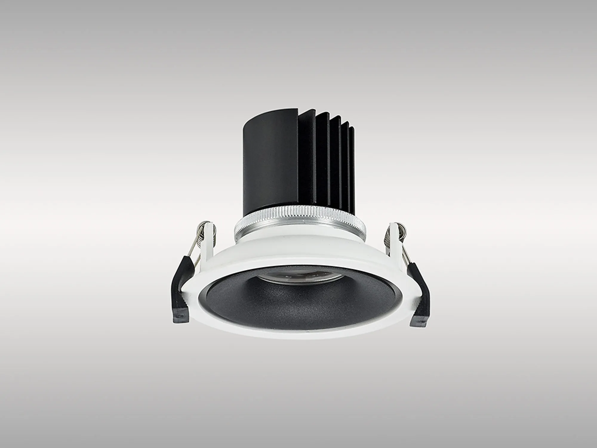 Bolor 9 Tridonic Powered 9W 3000K 840lm 24° CRI>90 LED Engine White/Black Fixed Recessed Spotlight, IP20 DM202026  Dlux Bolor 9